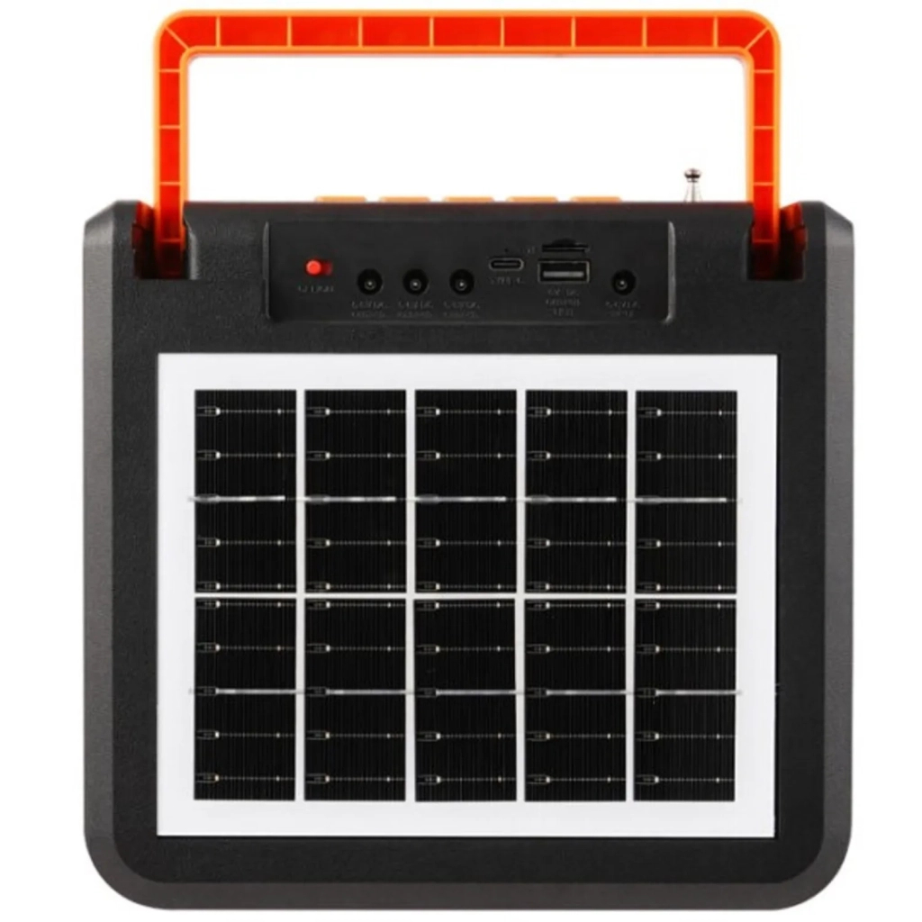 Акустична система NEWVEW NV-9218 Solar Panel/BT/USB/TF/FM Orange (NWVW-NV-9218-OR) Акустична система NEWVEW NV-9218 Solar Panel/BT/USB/TF/FM Orange (NWVW-NV-9218-OR)