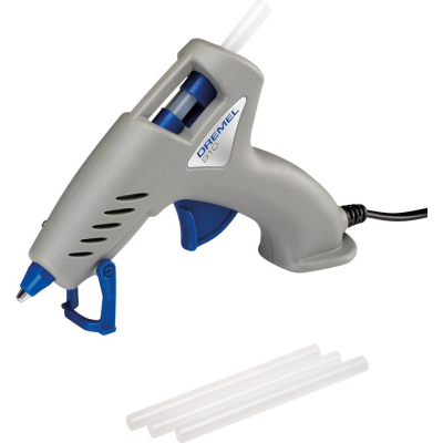 Клейовий пістолет Dremel GlueGun 910, стрижні 7мм, 165° 0.24кг (F.013.091.0JA)