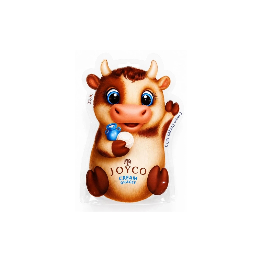 Цукерка JOYCO з кремовою начинкою Корівка 150 г (4850022431841)