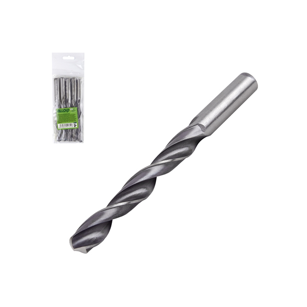 Свердло Alloid Base, по металу, HSS, 13.0мм, 5шт. (DB-4241130) Свердло Alloid Base, по металу, HSS, 13.0мм, 5шт. (DB-4241130)