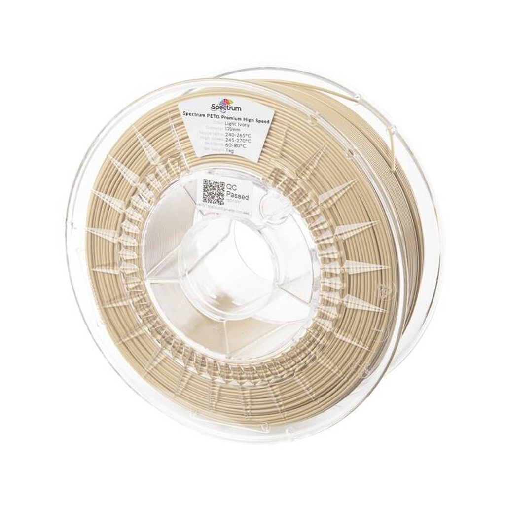 Пластик для 3D-принтера Spectrum PETG Premium HS 1.75mm 1kg Ivory, Light (81541)