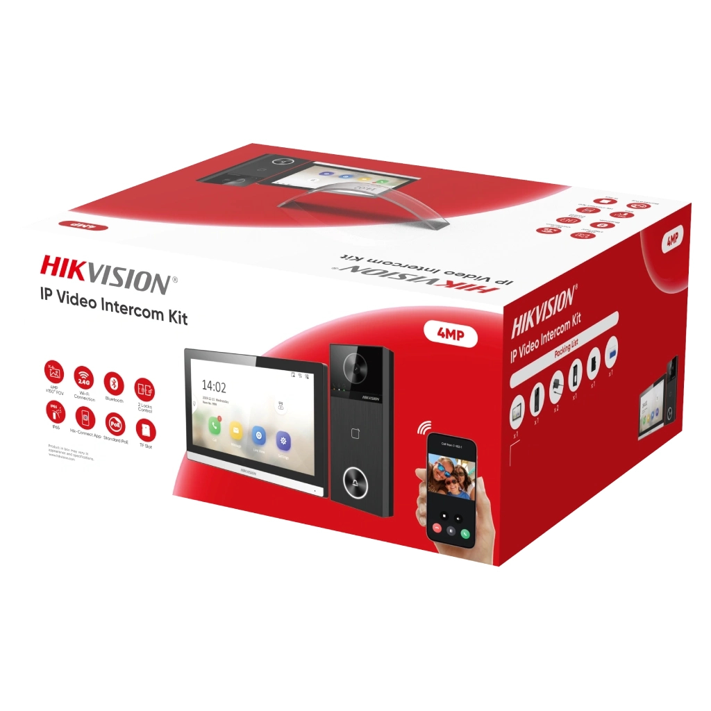 Комплект відеодомофона Hikvision DS-KIS610-P