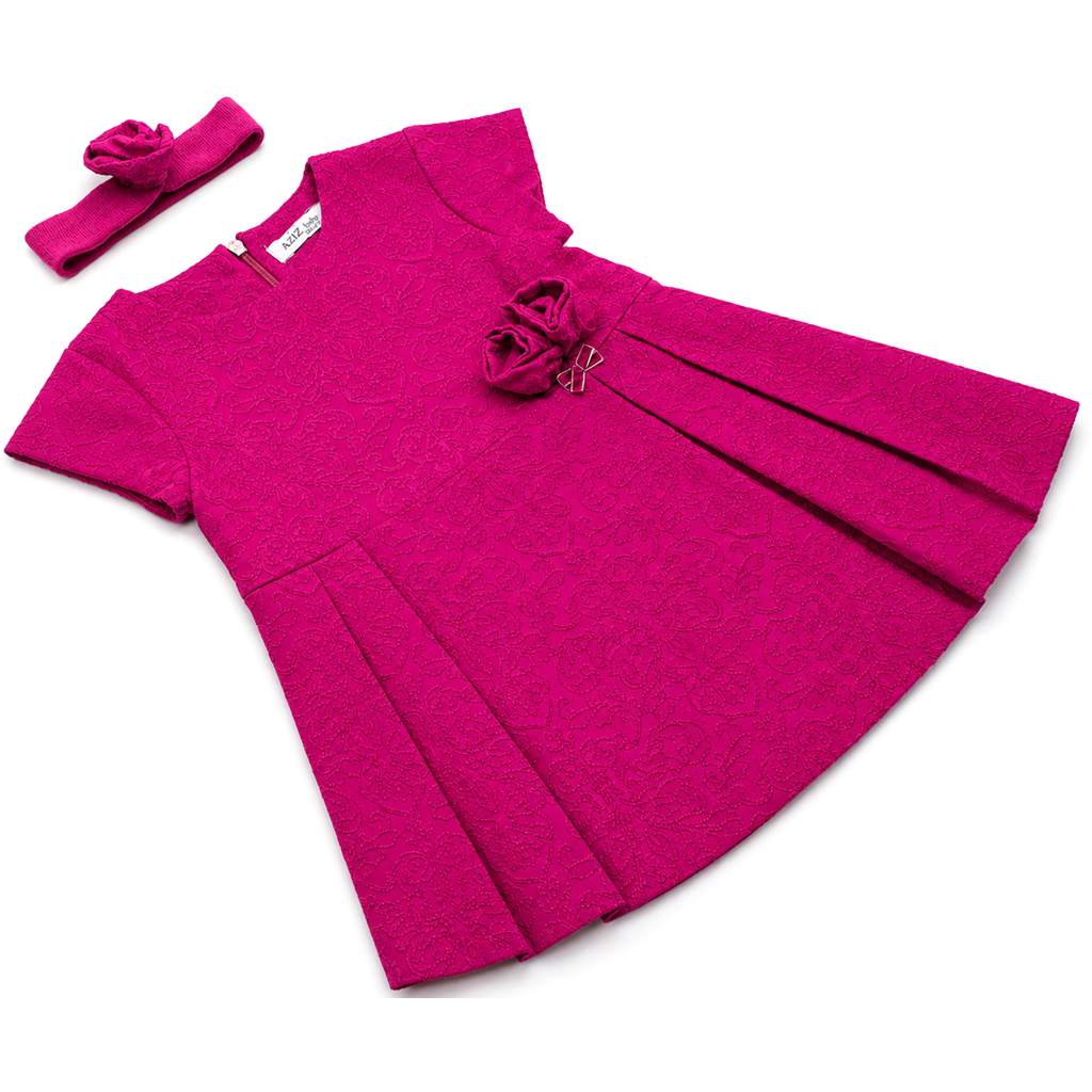 Плаття дитяче Aziz з квіточкою (52157-92G-fuchsia) Плаття дитяче Aziz з квіточкою (52157-92G-fuchsia)