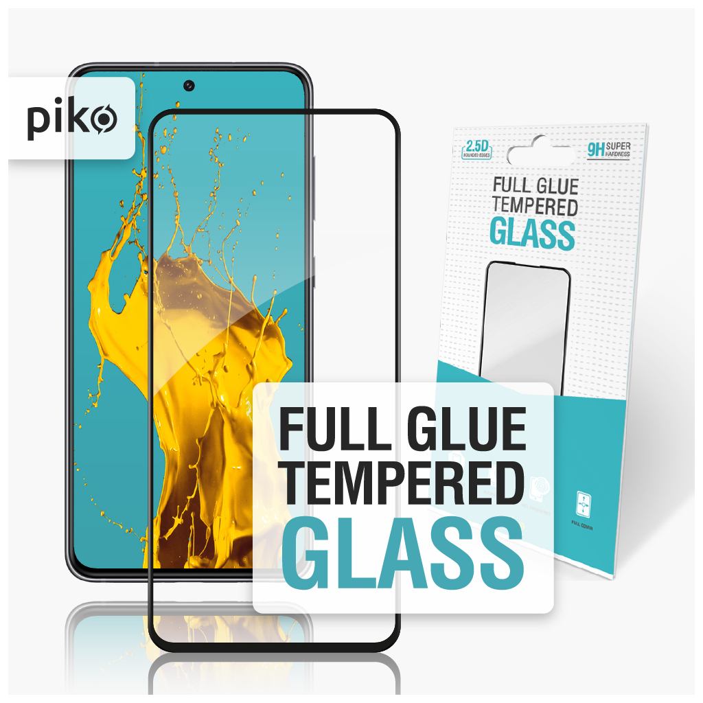 Скло захисне Piko Full Glue Samsung S21FE Black (1283126521720)