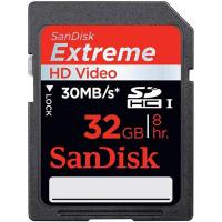 Карта пам'яті SanDisk 32Gb SDHC HD Video eXtreme (SDSDX-032G-X46)