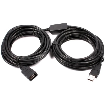 Дата кабель USB 2.0 AM/AF активний Viewcon (VV 043-25м.)