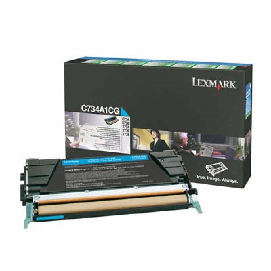 Картридж Lexmark C73x/X73x Cyan 6k (C734A1CG)