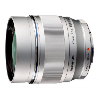 Об'єктив Olympus ET-M7518 75mm 1:1.8 Silver (V311040SE000)