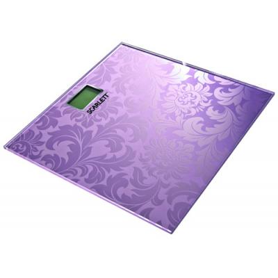 Floor scales Scarlett SC-217 pink