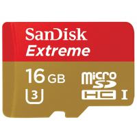 Карта пам'яті SanDisk 16GB microSDHC Class 10 UHS-I U3 (SDSQXNE-016G-GN6MA)