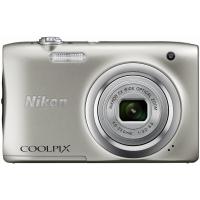 Цифровий фотоапарат Nikon Coolpix A100 Silver (VNA970E1)