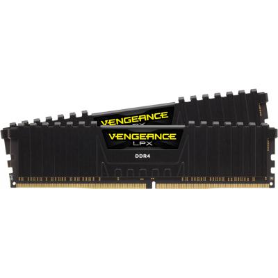 Модуль пам'яті для комп'ютера DDR4 8GB (2x4GB) 2800 MHz Vengeance LPX Black Corsair (CMK8GX4M2A2800C16)