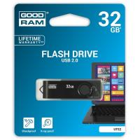 USB флеш накопичувач Goodram 32GB Twister Clip Black USB 2.0 (UTS2-0320KKR11)