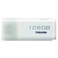 USB флеш накопичувач Toshiba 128GB U202 Hayabusa White USB 2.0 (THN-U202W1280E4)