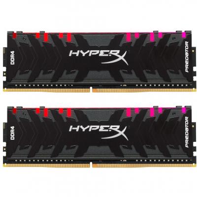 Модуль пам'яті для комп'ютера DDR4 16GB (2x8GB) 3000 MHz HyperX Predator Kingston Fury (ex.HyperX) (HX430C15PB3AK2/16)