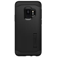 Чохол до мобільного телефона Spigen Galaxy S9 Slim Armor Black (592CS22880)