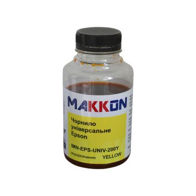 Чорнило Makkon Epson 200г yellow (IMN-EPS-UNIV-200Y)