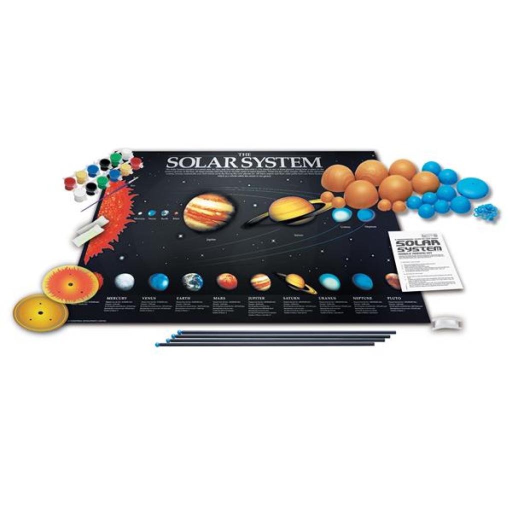 Набір для експериментів 4М для досліджень 3D-модель Сонячної системи (00-05520) Набір для експериментів 4М для досліджень 3D-модель Сонячної системи (00-05520)