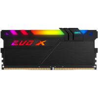 Модуль пам'яті для комп'ютера DDR4 8GB 3000 MHz Evo X II Black RGB LED Geil (GEXSB48GB3000C16ASC)