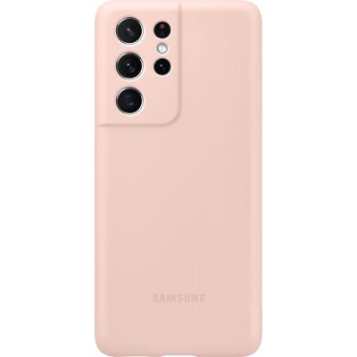 Чохол до мобільного телефона Samsung Silicone Cover Samsung Galaxy S21 Ultra Pink (EF-PG998TPEGRU)