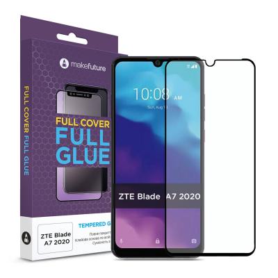 Скло захисне MakeFuture ZTE Blade A7 2020 Full Cover Full Glue (MGF-ZBA720)
