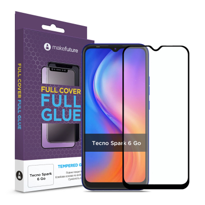 Скло захисне MakeFuture Tecno Spark 6 Go (MGF-TS6G)