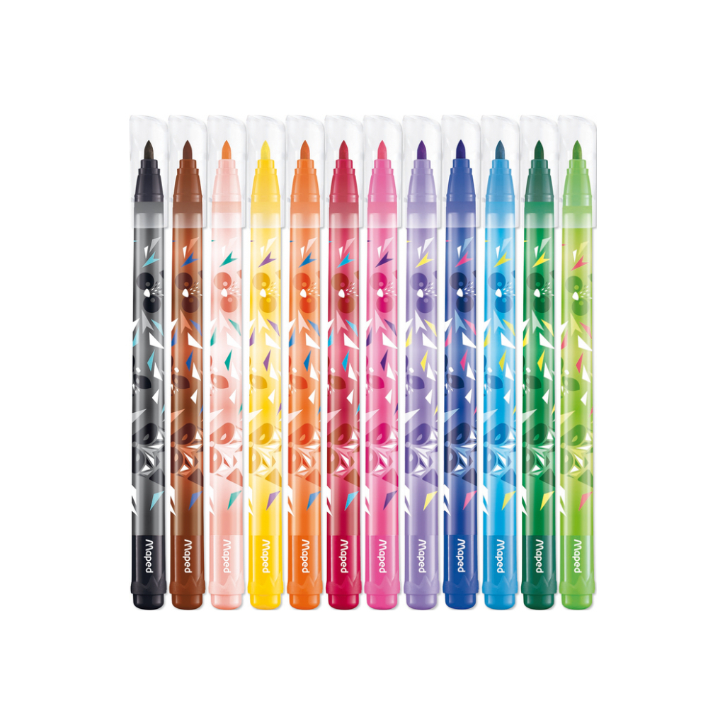 Фломастери Maped MINI CUTE 12 кольорів (MP.845404)