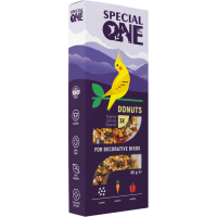 Вітаміни для птахів Special One Пончики «Паприка, морква, кунжут» 60 г (4823082425174)