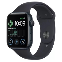 Смарт-годинник Apple Watch SE 2022 GPS 44mm Midnight Aluminium Case Demo (3K600Z/A)