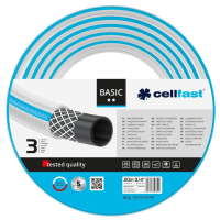 Hose for watering Cellfast BASIC, 3/4', 20m, 3 layers, up to 25 Bar, -20...+60°C (10-420)