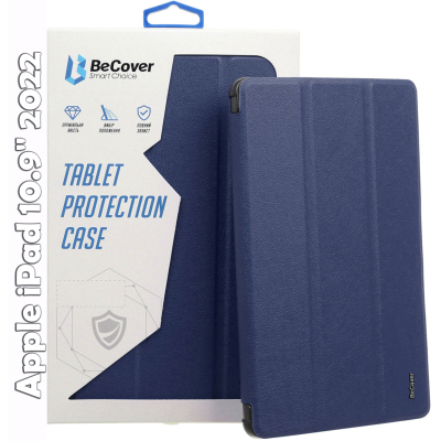 Чохол до планшета BeCover Soft Edge BeCover Apple iPad 10.9" 2022 Deep Blue (709185)