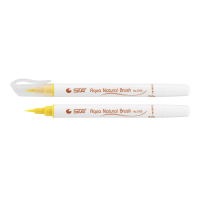 Art marker STA watercolor brush AQUA NATURAL BRUSH 3700, yellow cream (STA3700-3)