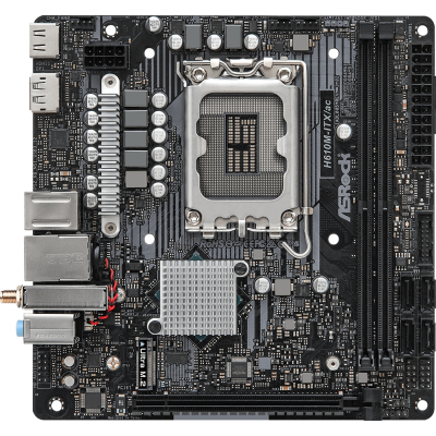 Материнська плата ASRock H610M-ITX/AC