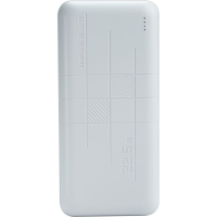Батарея універсальна XO 30000mAh, PD/20W, QC3.0/22.5W, Input(Type-C,MicroUSB), Output(2*USB,Type-C), White (XO-PR189W / 29188)