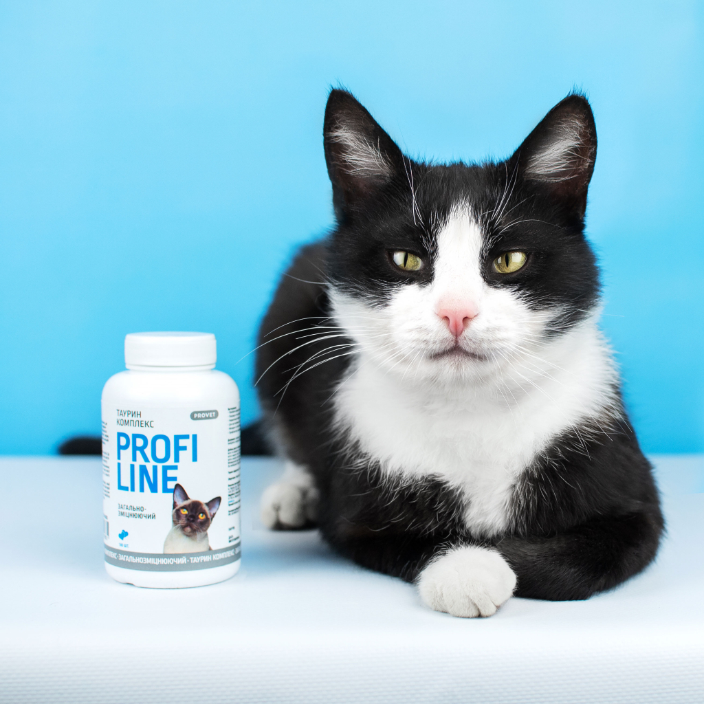 Вітаміни для котів ProVET Profiline Таурин комплекс 180 табл (4823082431700)