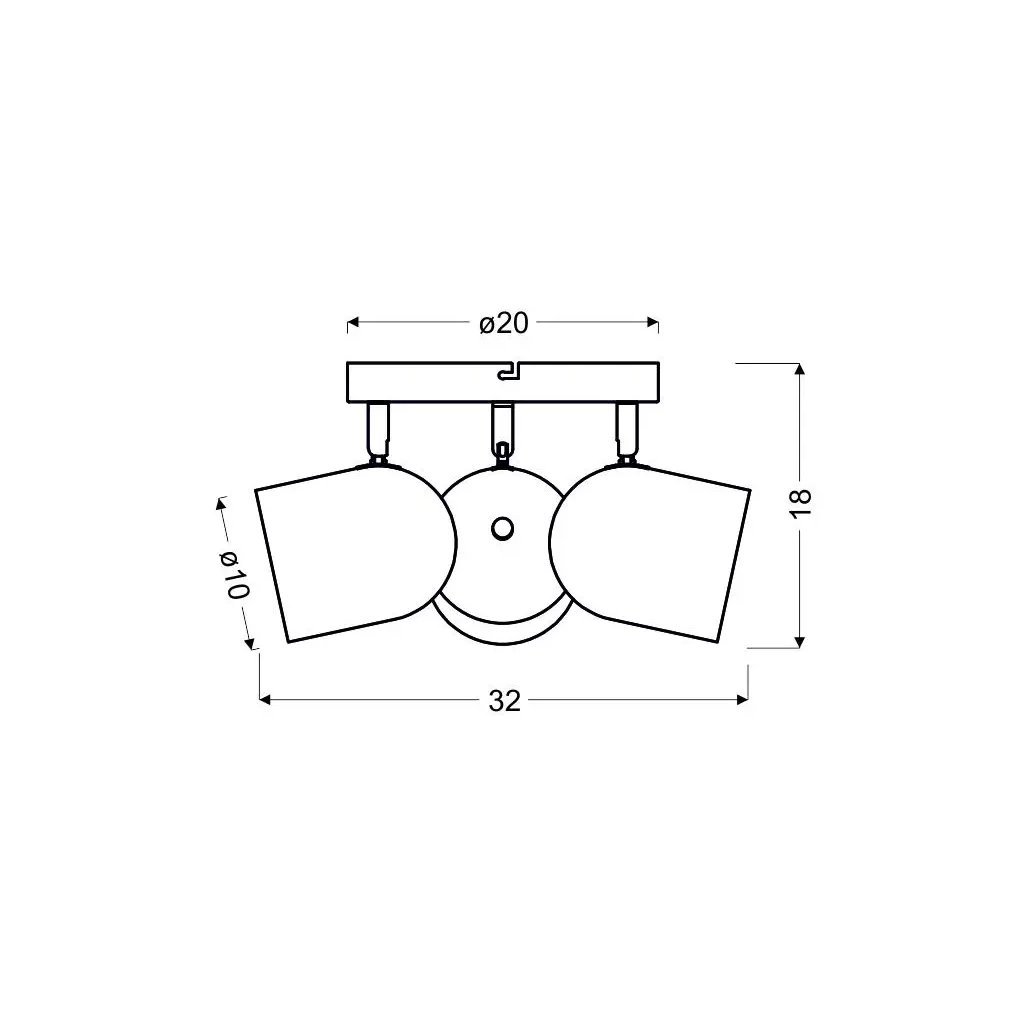 Спот Candellux 98-63274 AZURO (98-63274)
