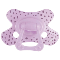 Difrax Natural pacifier, 6+ months (127 Lilac_dots)