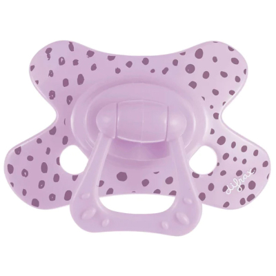 Пустушка Difrax Natural, 6+ міс (127 Lilac_dots)