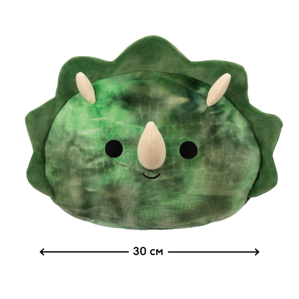 М'яка іграшка Squishmallows Трицератопс Трей 30 см (SQCR04197)