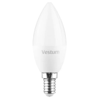 Light bulb Vestum C37 8W 3000K 220V E14 (1-VS-1312)