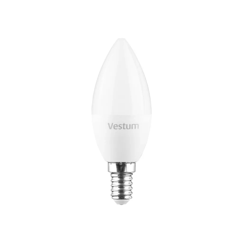 Лампочка Vestum С37 8W 3000K 220V E14 (1-VS-1312)