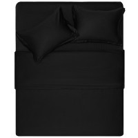 Sheet ARDESTO Mix&Match Premium 100% cotton, satin black 240x260 cm (ART2426FSL)