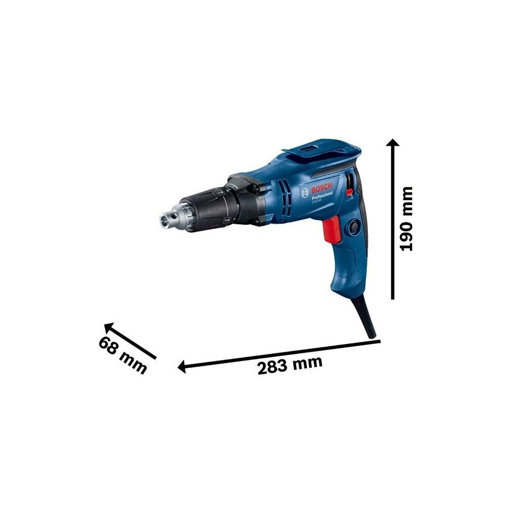 Шуруповерт Bosch GTB 650 650Вт, 12Нм, 5000об/хв, 1.4кг, кейс (0.601.4A2.000) Шуруповерт Bosch GTB 650 650Вт, 12Нм, 5000об/хв, 1.4кг, кейс (0.601.4A2.000)