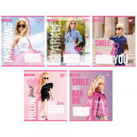 Notebook Yes Barbie 12 sheets line (767224)
