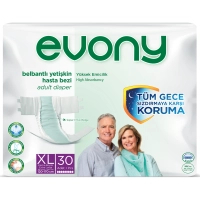 Підгузки для дорослих Evony 4 Extra Large 30 шт (8690536804092)