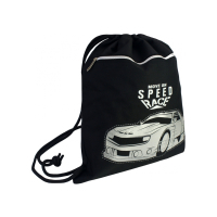 Cool For School Shoe Bag Black with Pocket (CF87306)