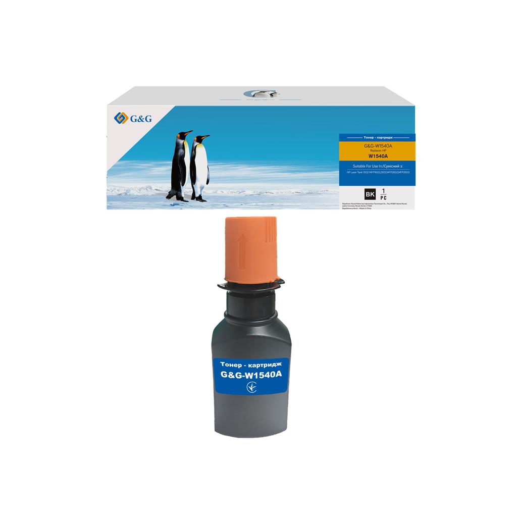 Тонер-картридж G&G HP 154A LJ Tank 1502/1602/2603 Black (2 500ст) (G&G-W1540A) Тонер-картридж G&G HP 154A LJ Tank 1502/1602/2603 Black (2 500ст) (G&G-W1540A)