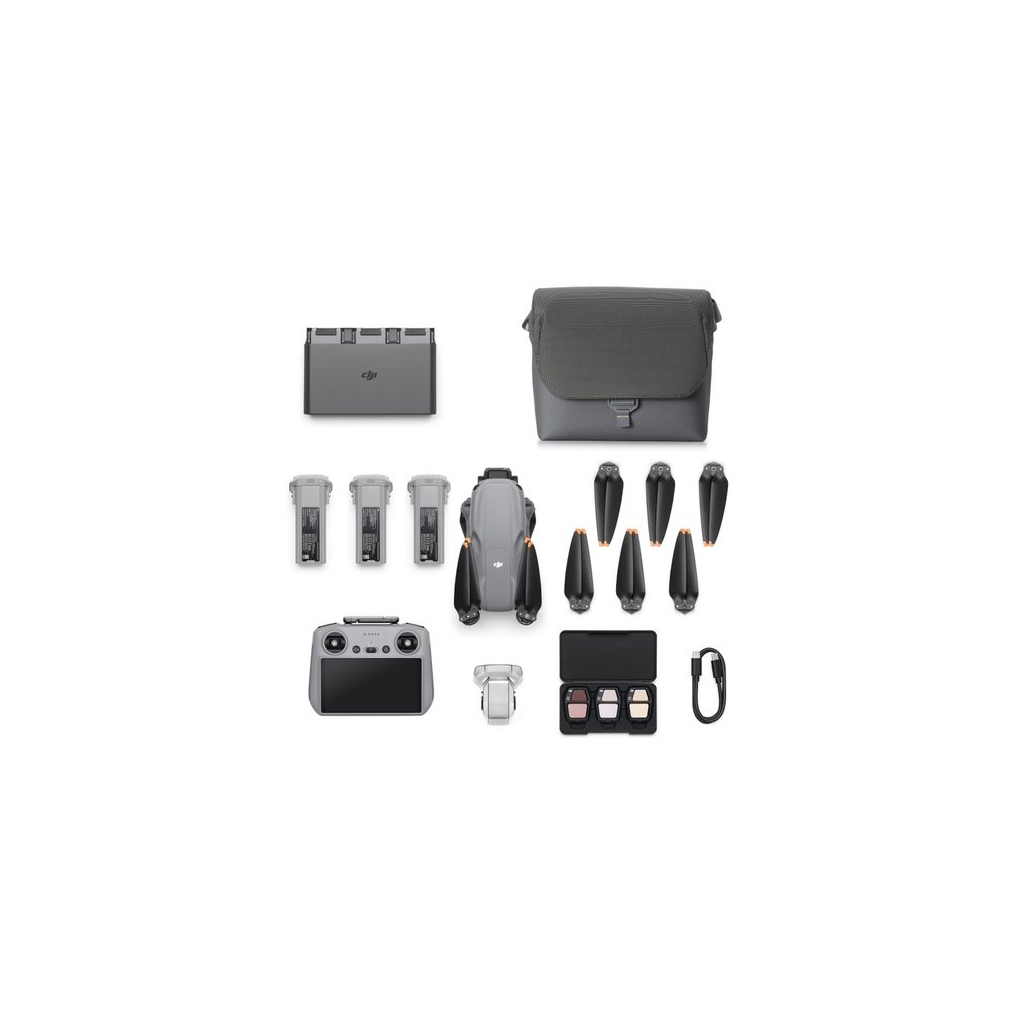 Квадрокоптер DJI Air 3S Fly More Combo (DJI RC 2) пульт з дисплеєм (CP.MA.00000816.01)