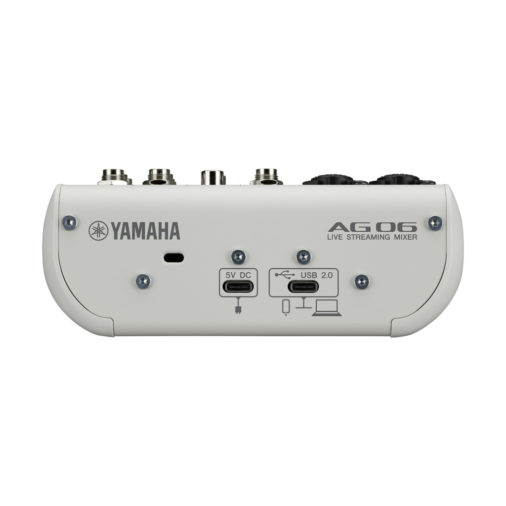 Аудіоінтерфейс Yamaha AG06MK2 White