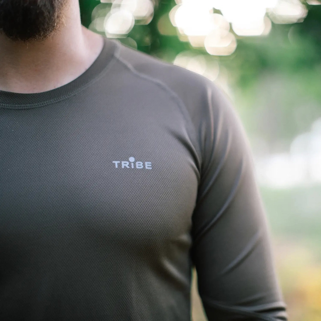 Лонгслів Tribe Coolpass LS olive 2XL (T-KI-0007-olive-2XL)